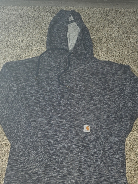 Carhartt Tops - Carhartt Women’s Heathered Charcoal Black Pullover Hoodie